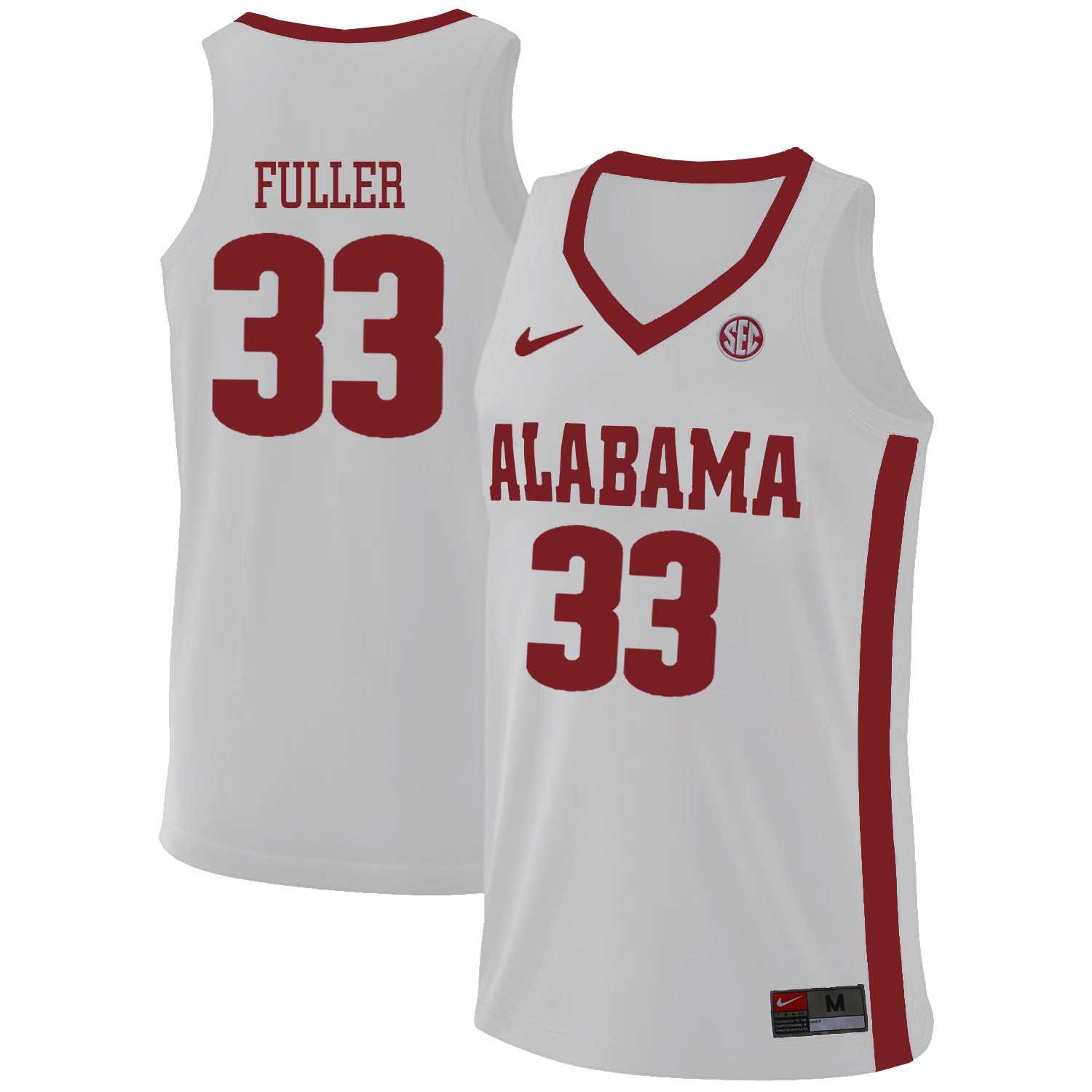 Alabama Crimson Tide #33 Landon Fuller White College Basketball Jersey Dzhi,We sell and wholesale Alabama Crimson Tide #33 Landon Fuller White College Basketball Jersey Dzhi on line form chian!